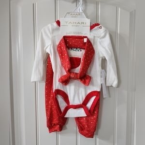 Tahari Baby girl Christmas outfit